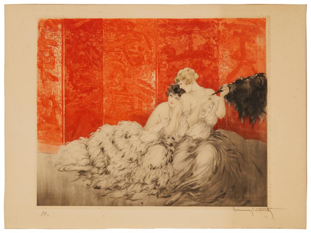 LOUIS ICART 1888 1950 MOCKERY  2ee581