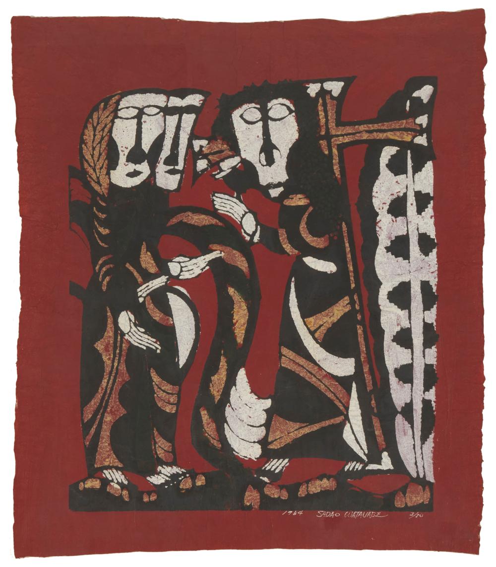 SADAO WATANABE (1913-1996), "JESUS