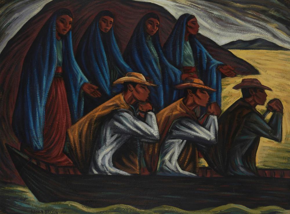 ARNOLD BELKIN (1930-1992), " 'PATZCUARO'