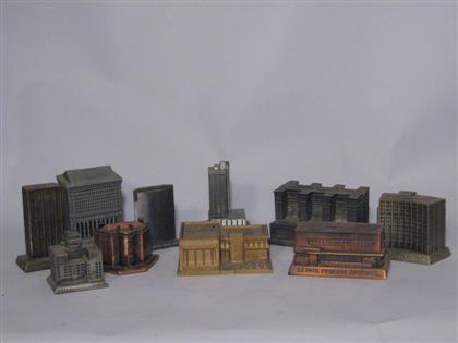 SOUVENIR BUILDINGS AND BANKS  Set