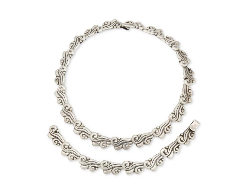 A LOS CASTILLO SILVER NECKLACE