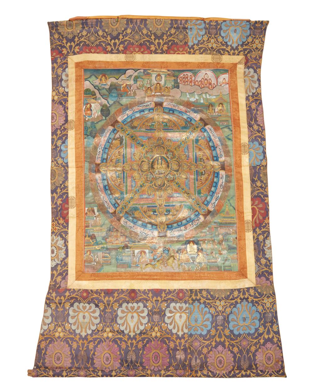 AN ASIAN THANGKAAn Asian thangka  2ee745