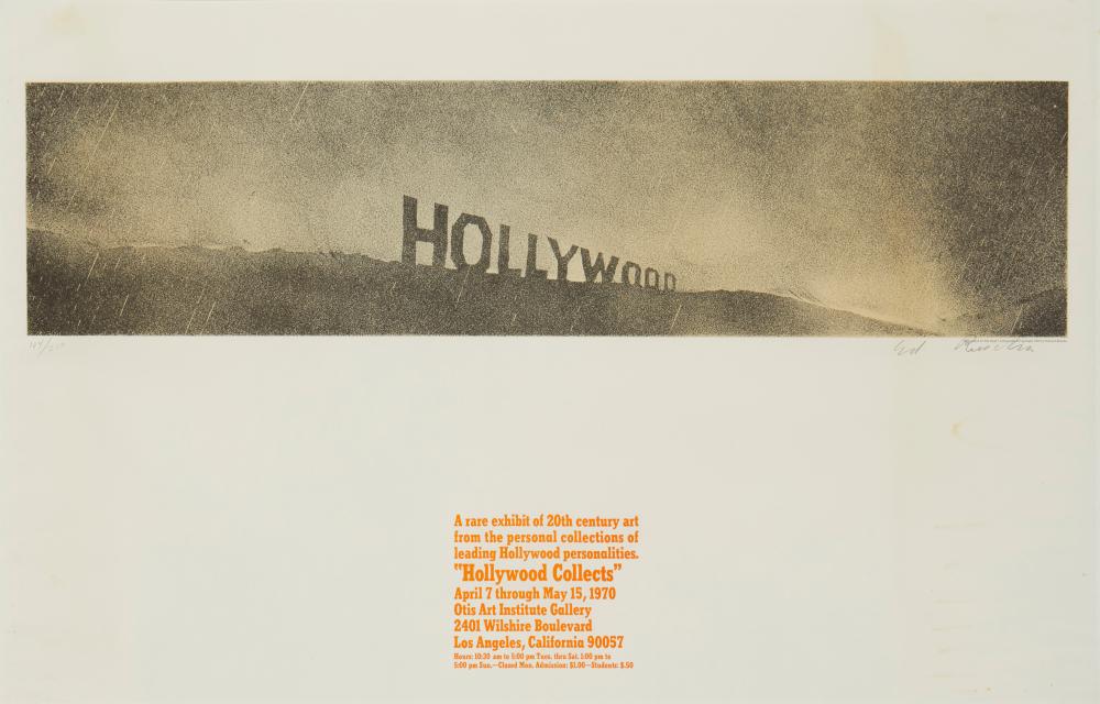 EDWARD RUSCHA B 1937 HOLLYWOOD 2ee758