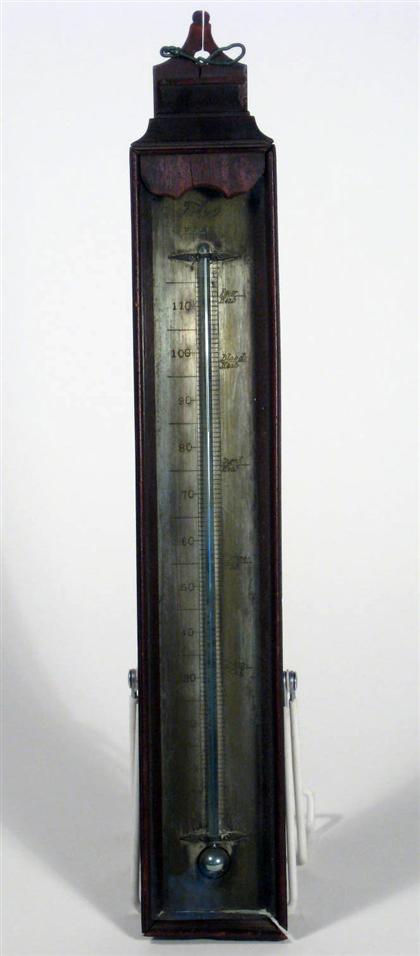 Mahogany barometer    philadelphia,