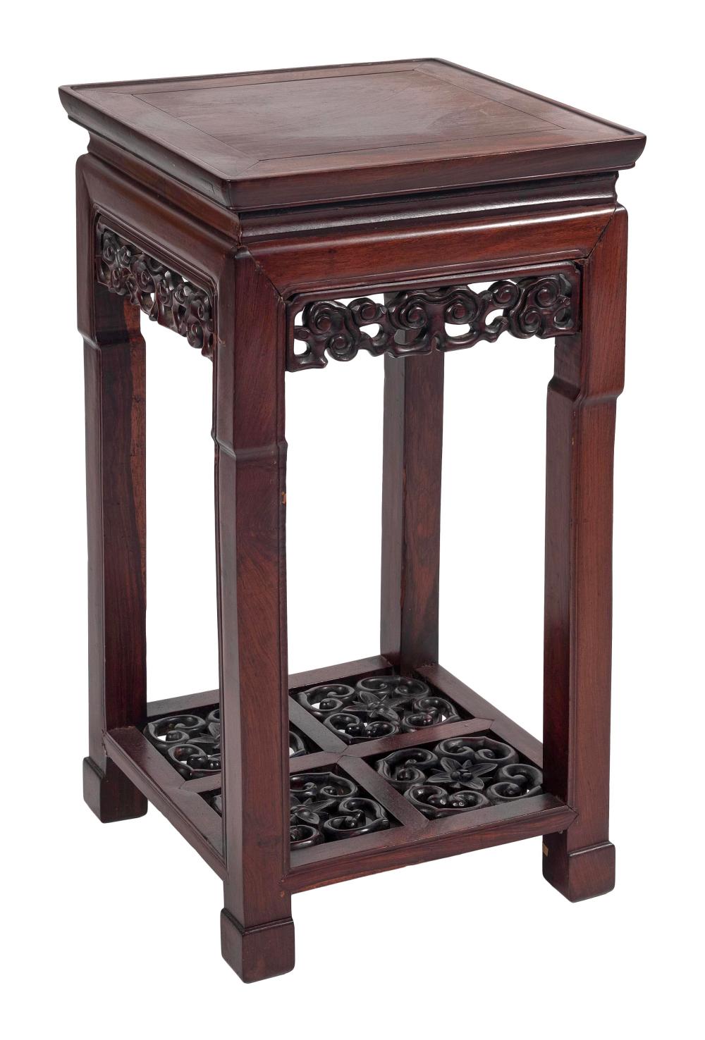 CHINESE HARDWOOD TABLE 19TH CENTURY