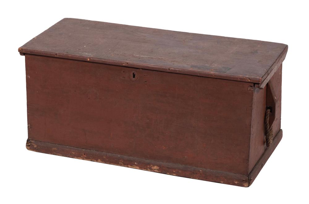 CANTED SEA CHEST EARLY 19TH CENTURY 2f0ef8