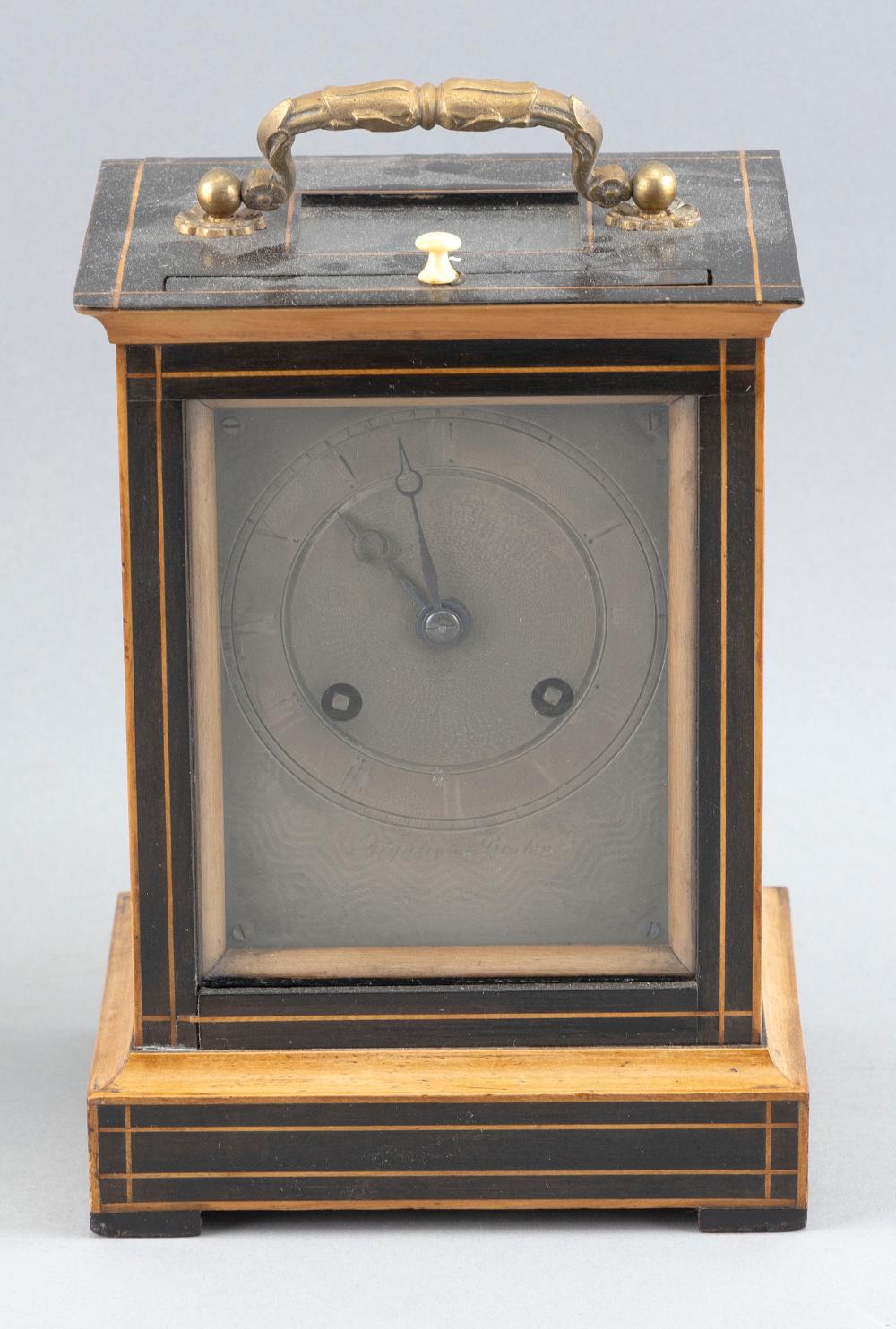 FRENCH CARRIAGE CLOCK SECOND HALF