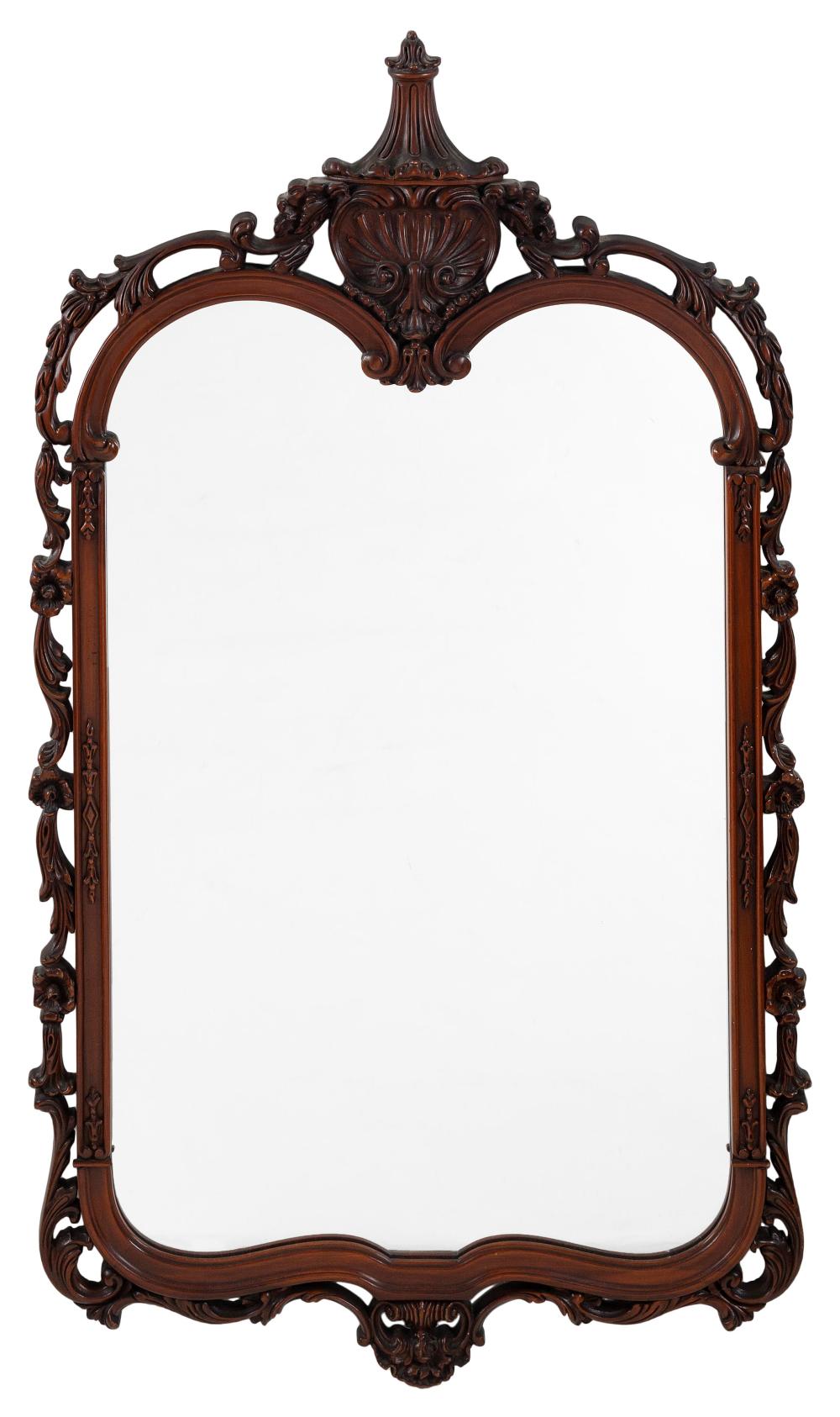 CARVED WOODEN MIRROR 20TH CENTURY 2f0f2f