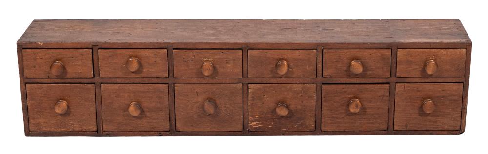 APOTHECARY-STYLE CHEST EARLY 20TH
