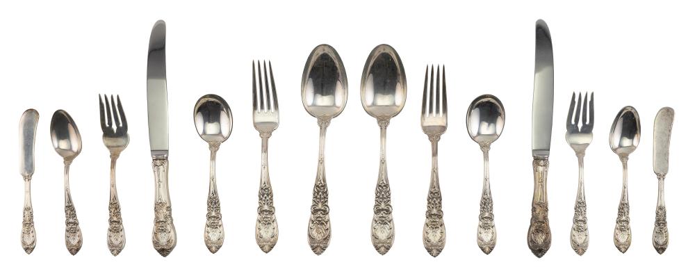 WILCOX & EVERTSEN STERLING SILVER FLATWARE