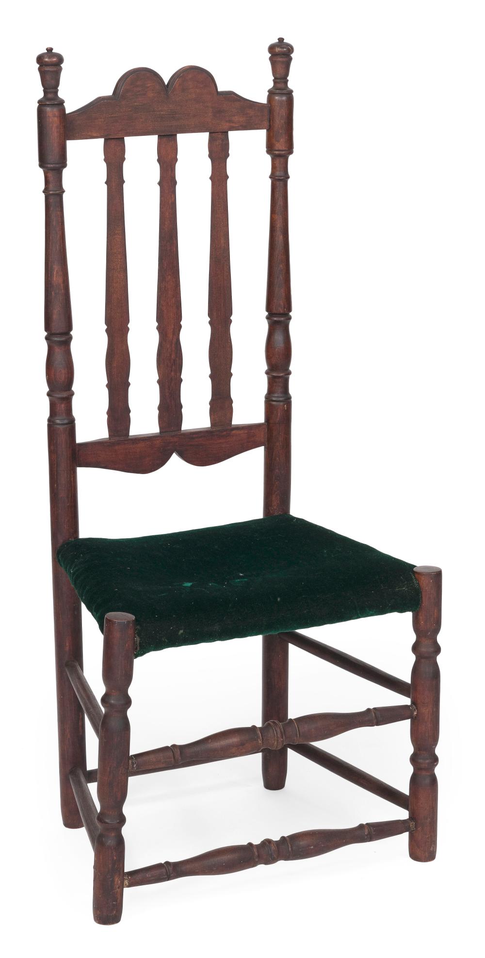 BANISTER BACK SIDE CHAIR NEW ENGLAND  2f11d7