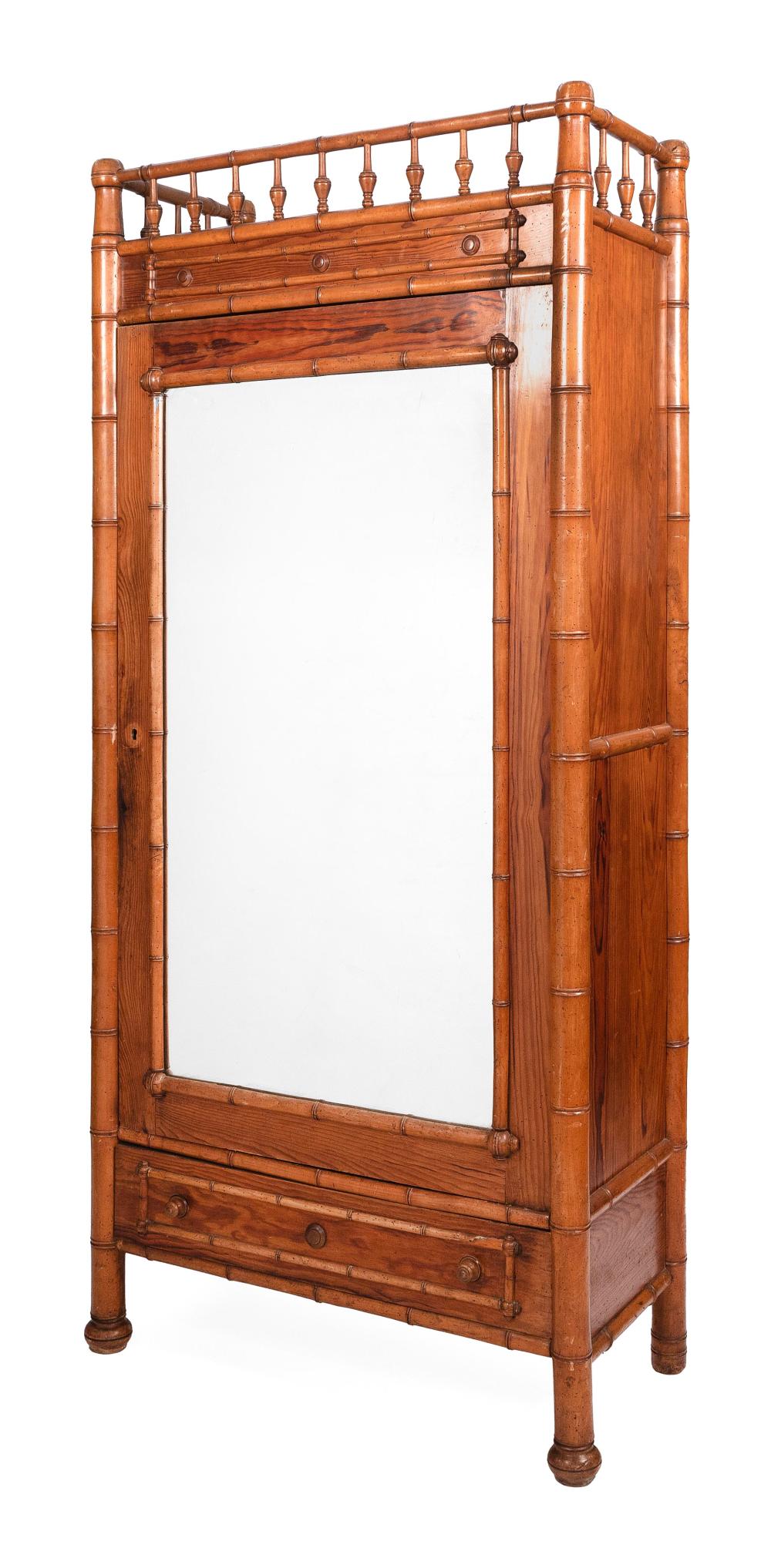 WOODEN ARMOIRE HEIGHT 82 5 WIDTH 2f11fd