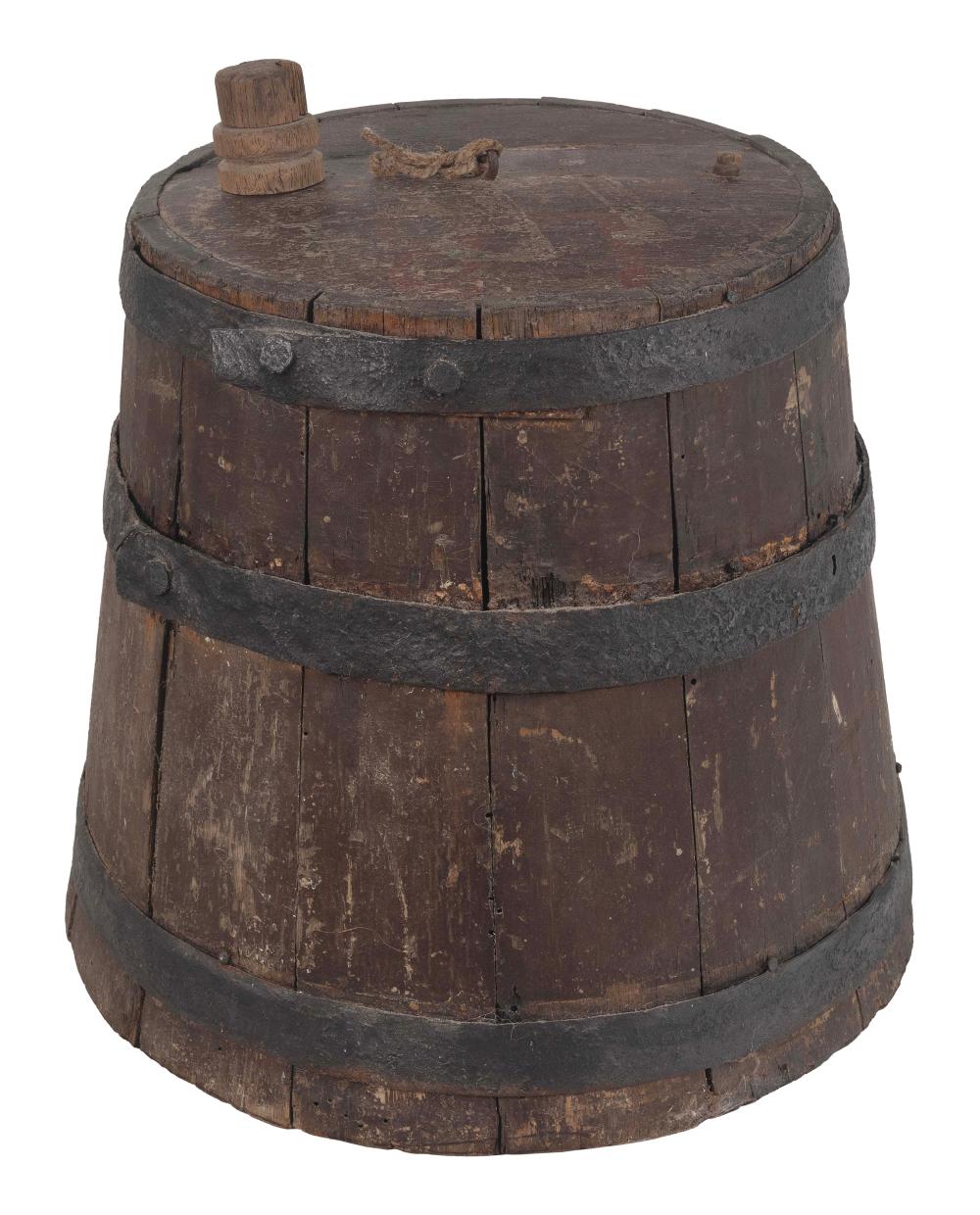 WHALEBOAT WATER CASK MID 19TH CENTURY 2f12bc