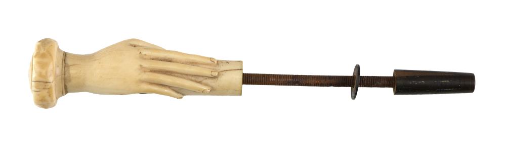 WHALE IVORY PARASOL HANDLE IN THE 2f12cf
