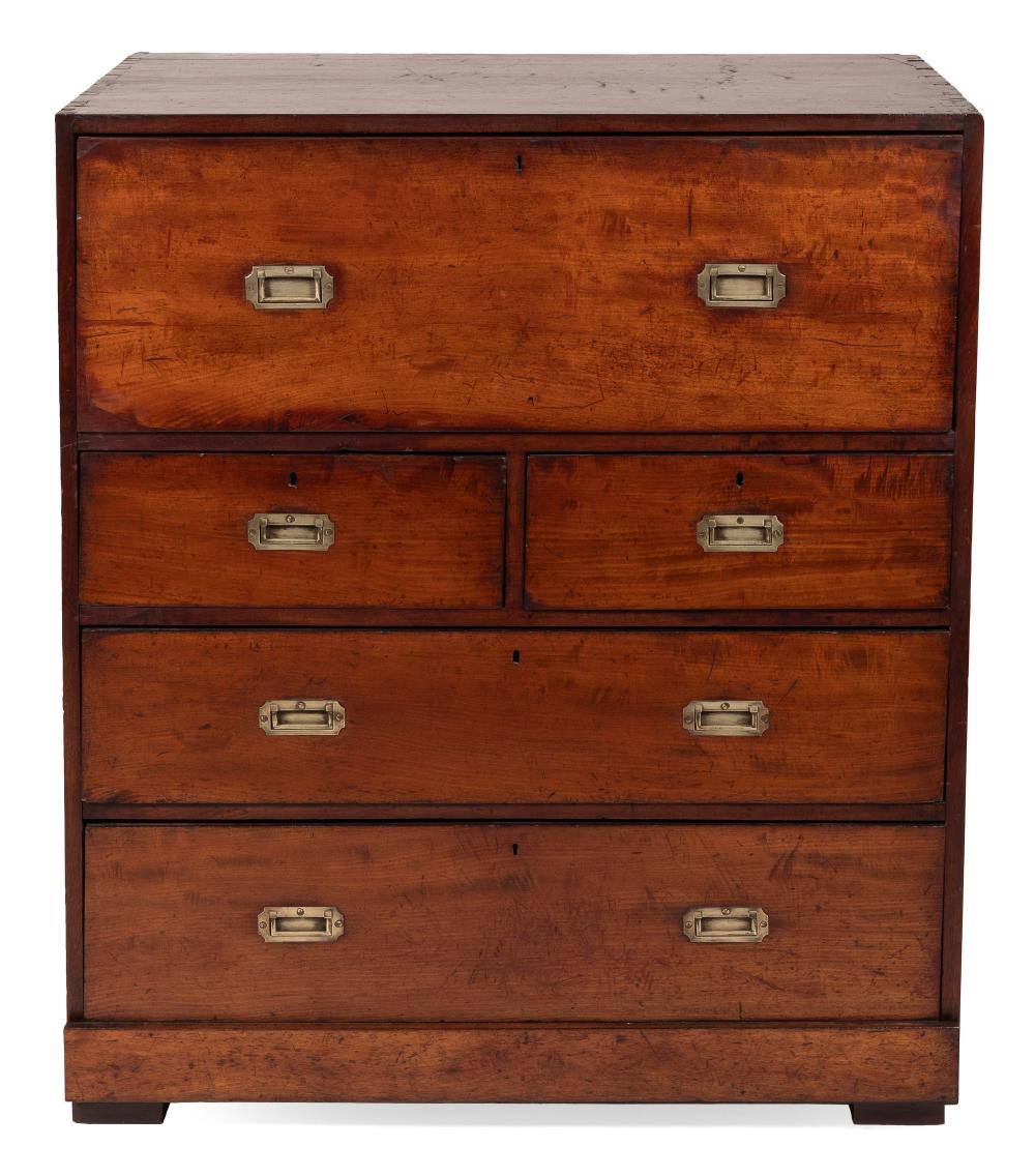 CAMPAIGN CHEST 19TH CENTURY HEIGHT 2f1341