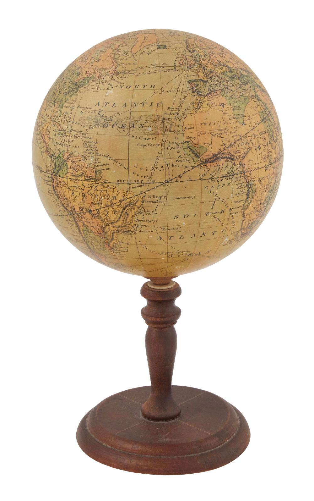 SCHEDLER TERRESTRIAL GLOBE HEIGHT