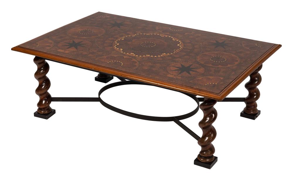 LOW TABLE WITH ANTIQUE MARQUETRY 2f14d1