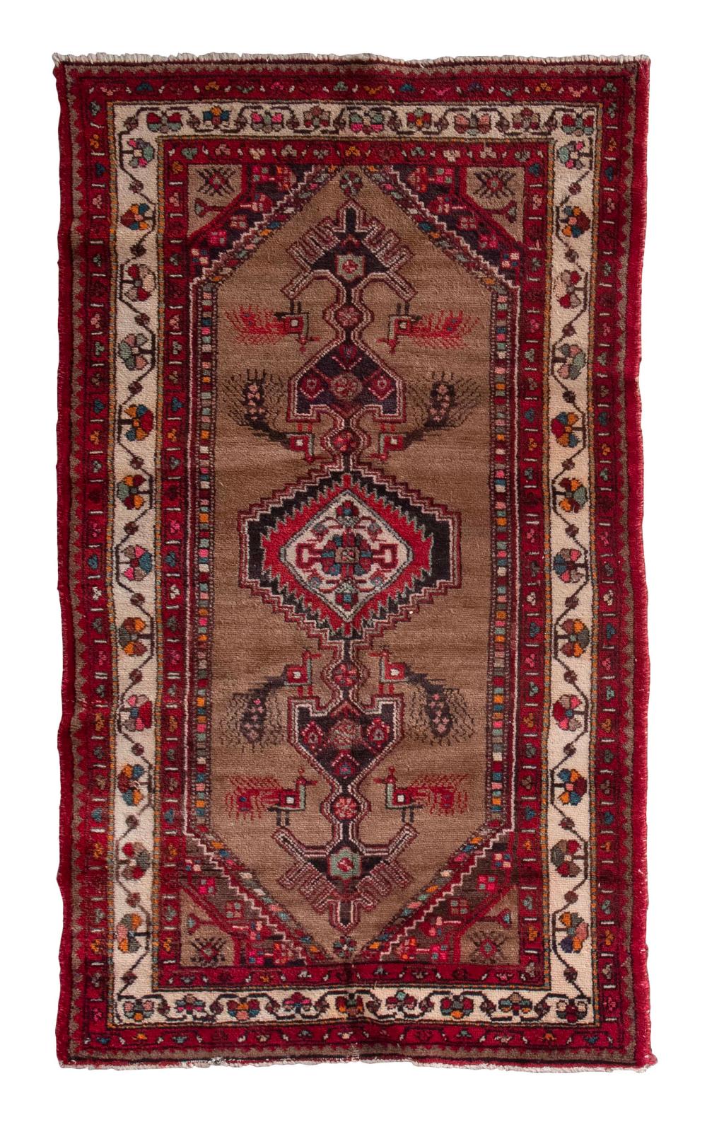 HAMADAN RUG: 3’10” X 6’9”