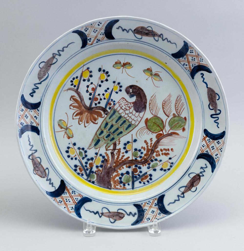 DELFTWARE CHARGER WITH POLYCHROME