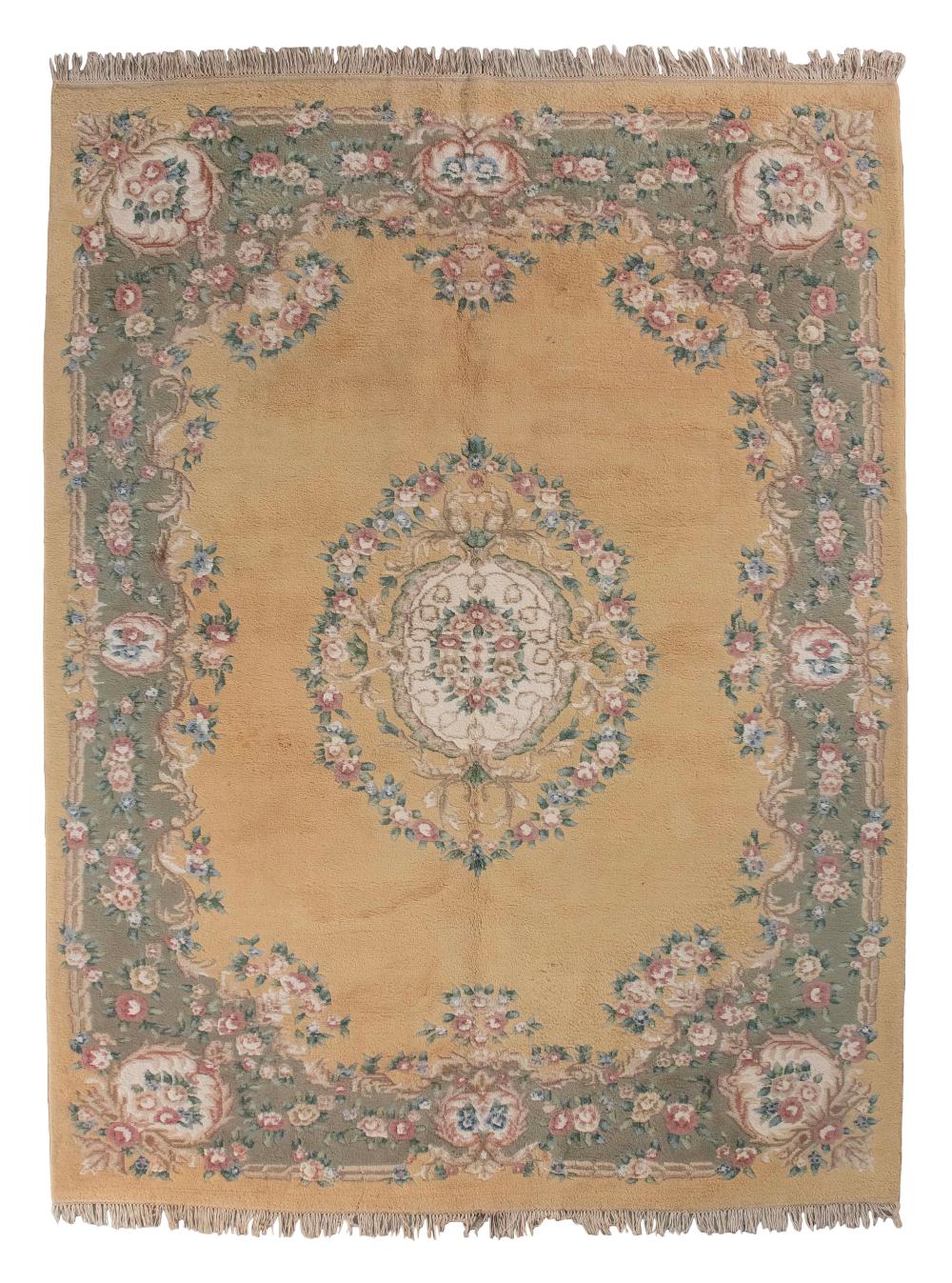 CHINESE DESIGN RUG: 8’7” X