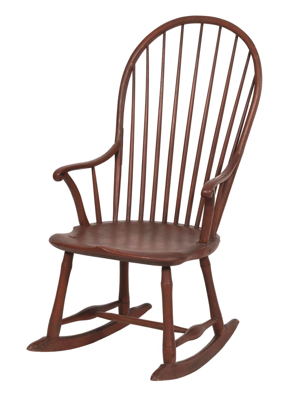 WINDSOR ROCKER NEW ENGLAND EARLY 2f1515