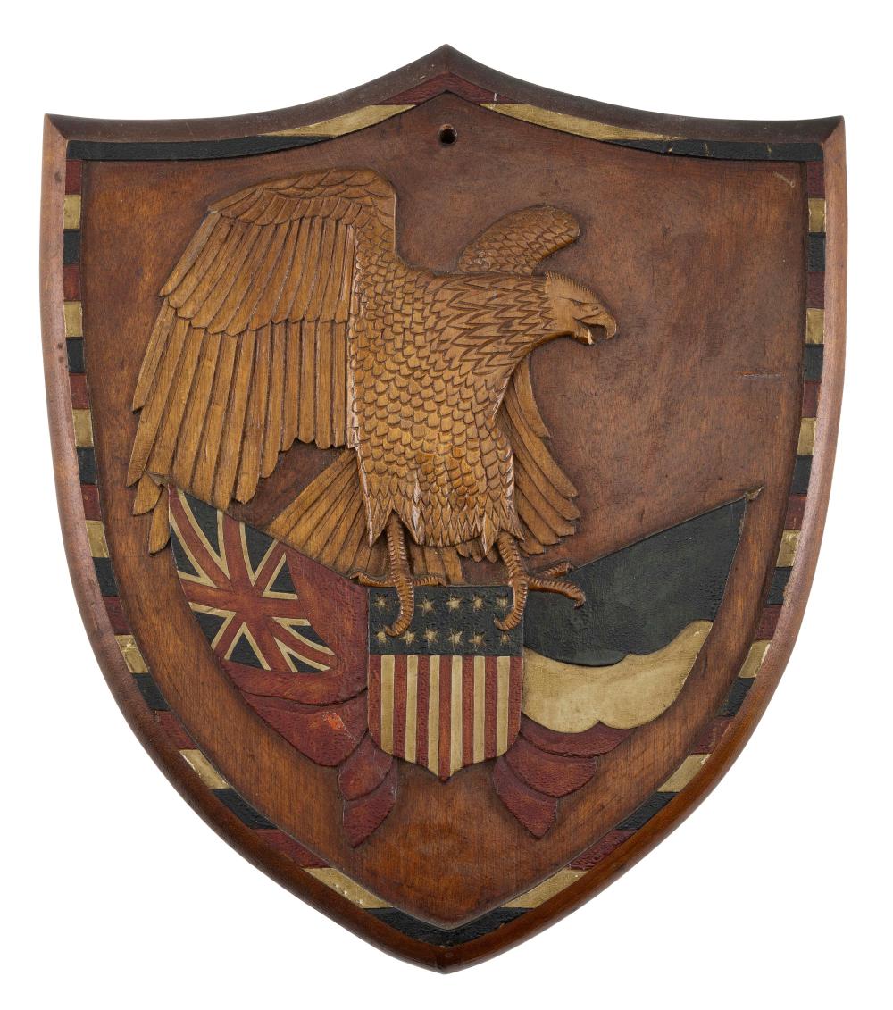 WORLD WAR I CARVED WOODEN LIBERTY 2f1549