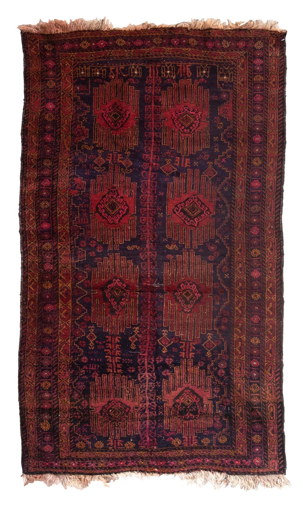 BELOUCH RUG: 3’8” X 6’2”