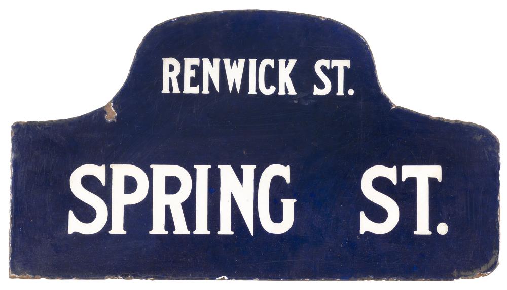 NEW YORK CITY STREET SIGN CIRCA 2f15f2