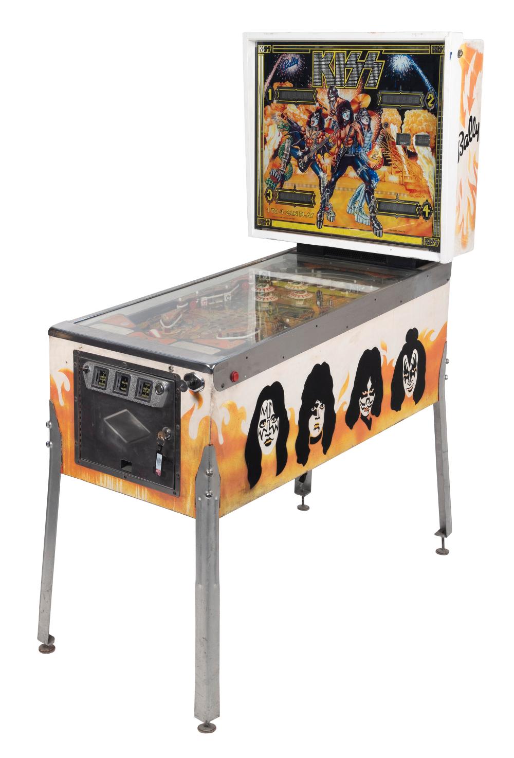 BALLY KISS PINBALL MACHINE 1978 2f1612