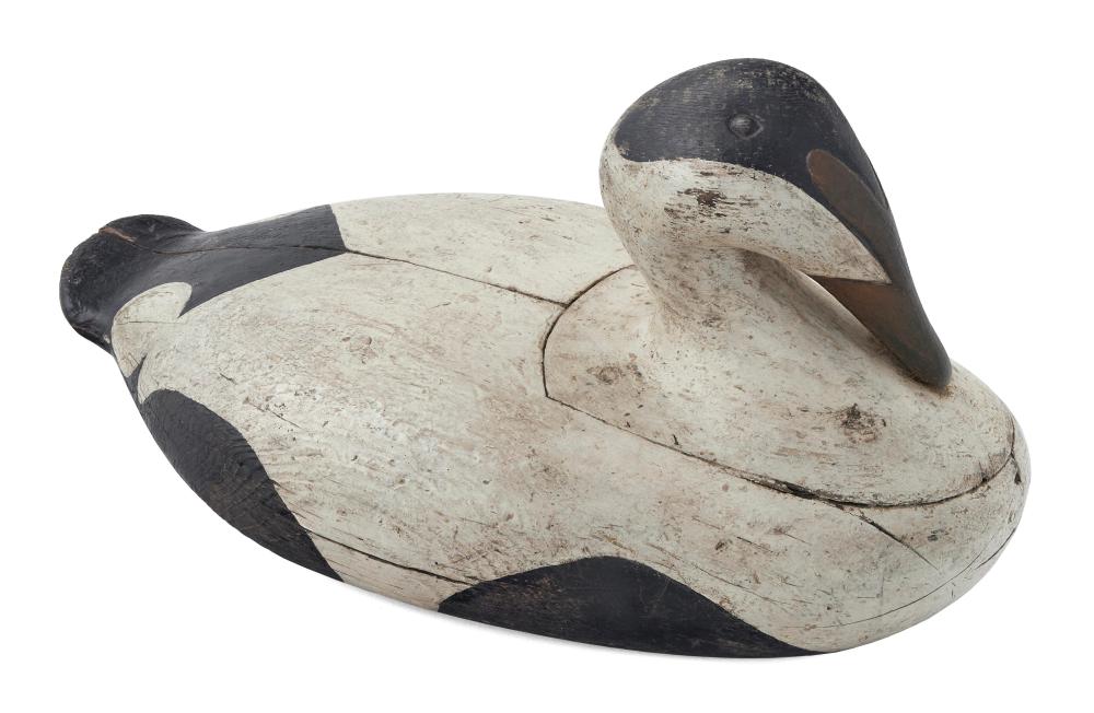 FOLKSY MAINE EIDER DRAKE DECOY