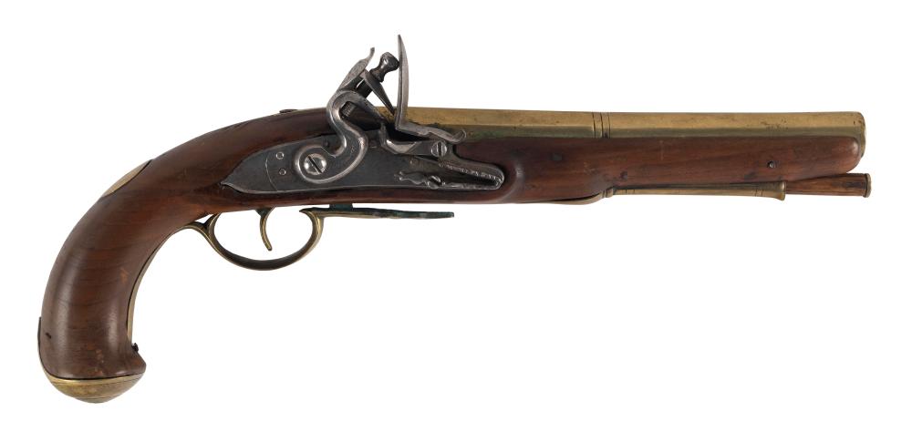 FLINTLOCK PISTOL LATE 18TH CENTURY 2f1644