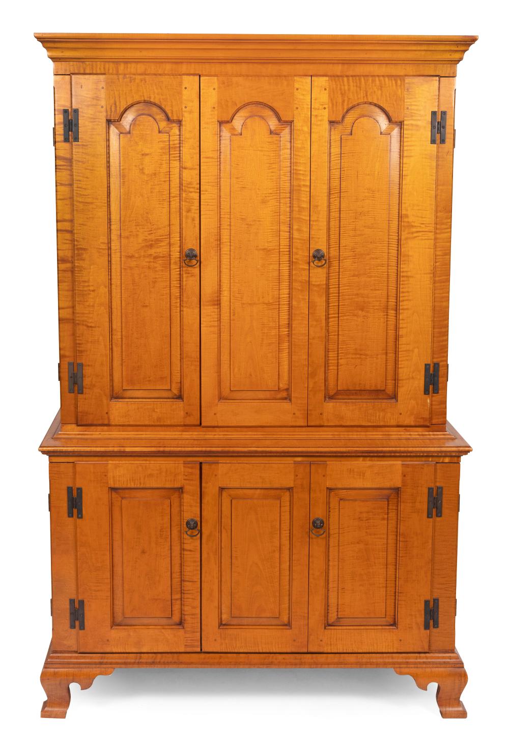 ELDRED WHEELER TWO-PART CABINET