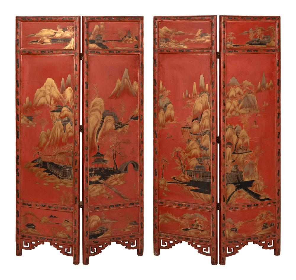 CHINESE FOUR-PANEL DRESSING SCREEN