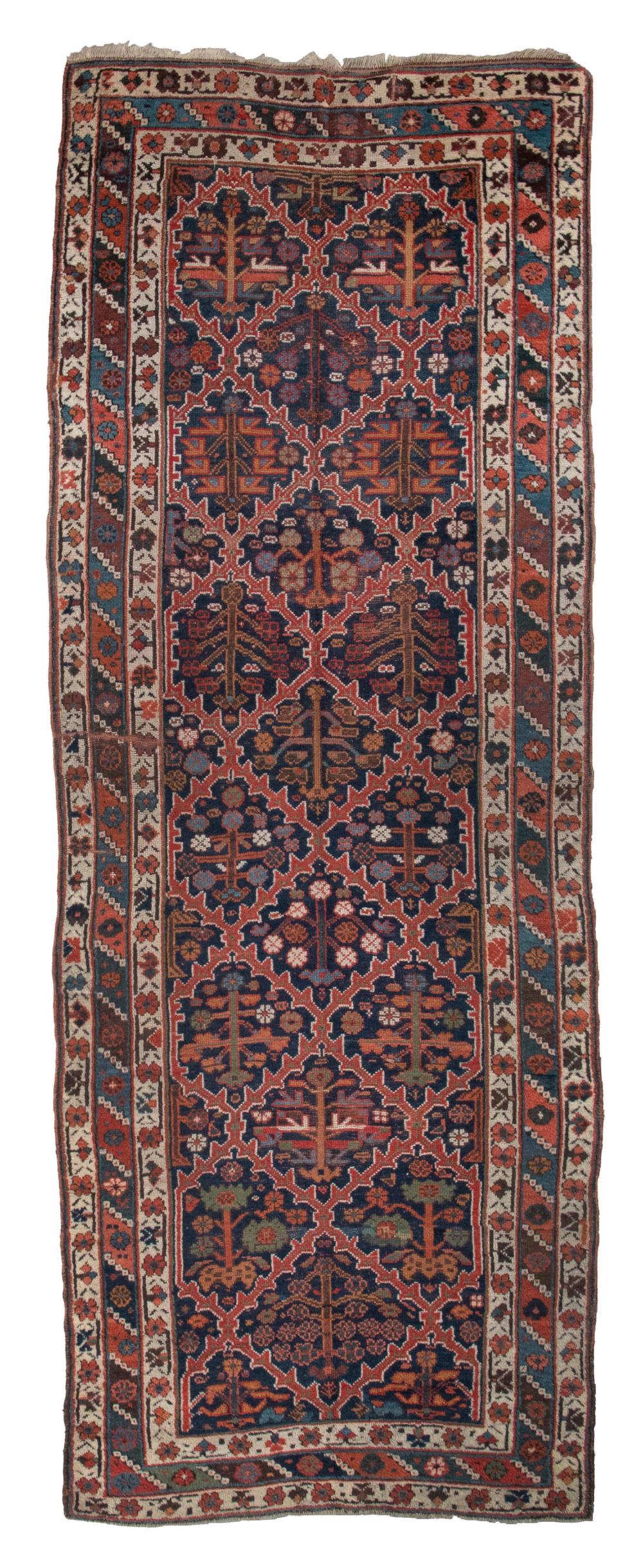 KAZAK RUG: 4’4” X 11’8”