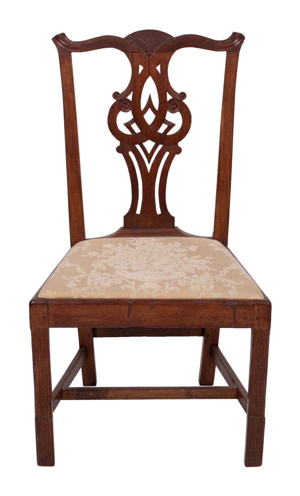 CHIPPENDALE SIDE CHAIR ATTRIBUTED 2f176d