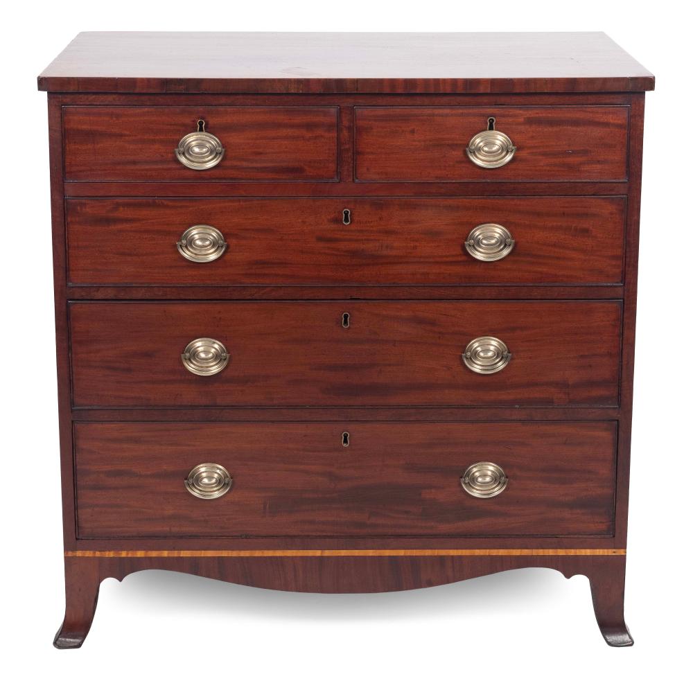 HEPPLEWHITE CHEST OF DRAWERS CIRCA 2f1796