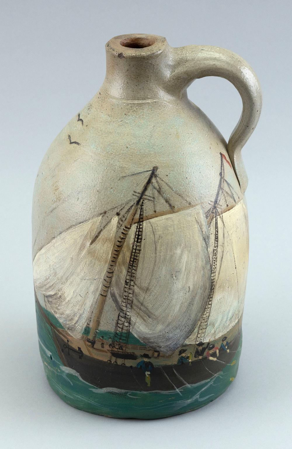 STONEWARE JUG 19TH CENTURY HEIGHT 2f182c