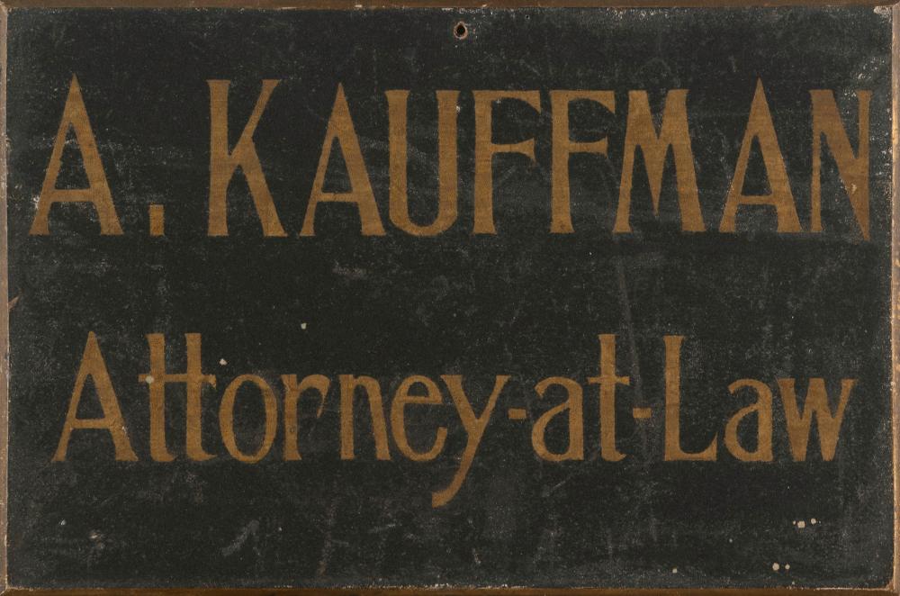 WOODEN TRADE SIGN EARLY 20TH CENTURY 2f1896