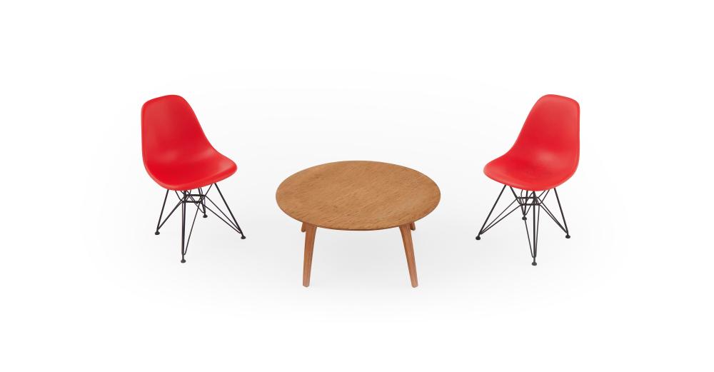 THREE VITRA DESIGN MUSEUM MINIATURES 2f18b8