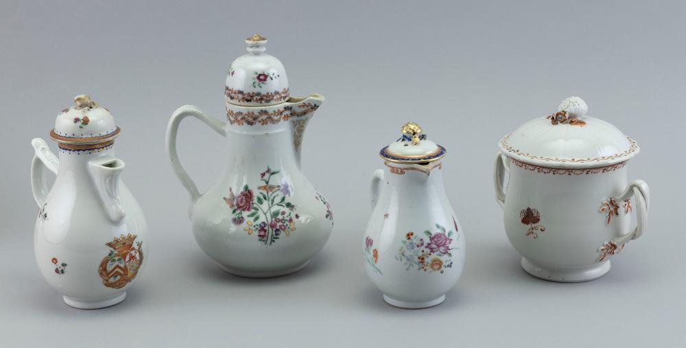FOUR PIECES OF CHINESE EXPORT PORCELAIN 2f1b63