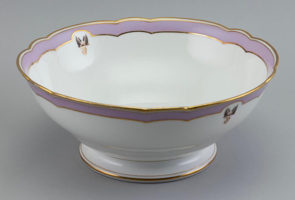 FRENCH PORCELAIN BOWL LATE 19TH/EARLY