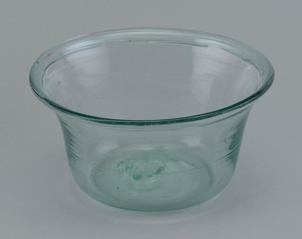 EARLY BLOWN GLASS BOWL PROBABLY 2f1ca6