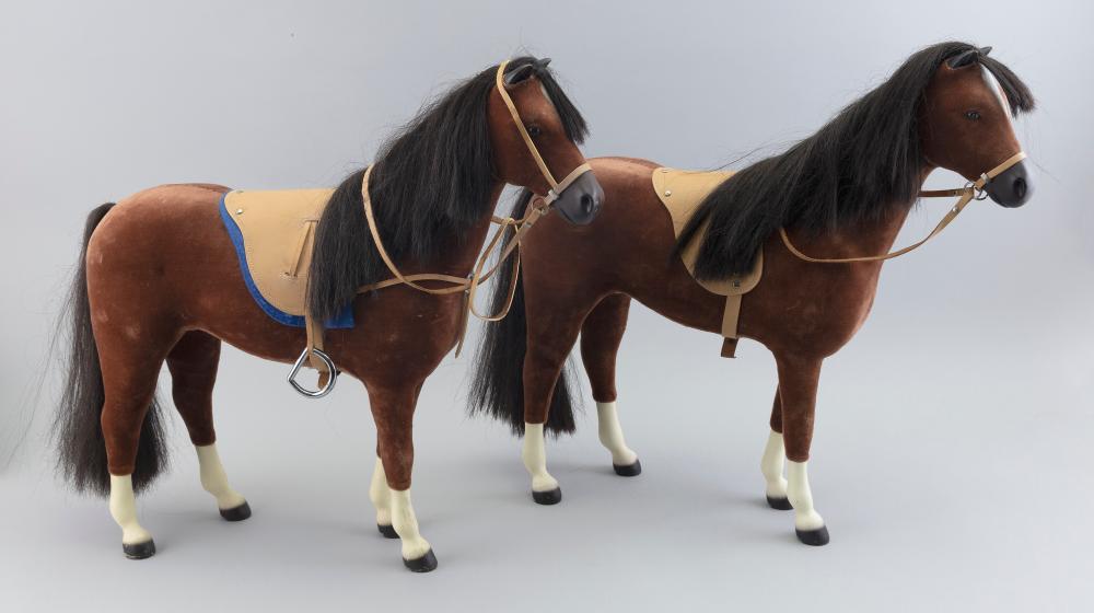 TWO TOY HORSES LATE 20TH CENTURY 2f1cae