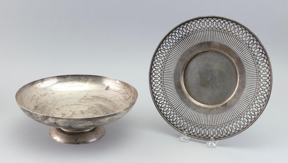 TWO PIECES OF STERLING SILVER TABLEWARE