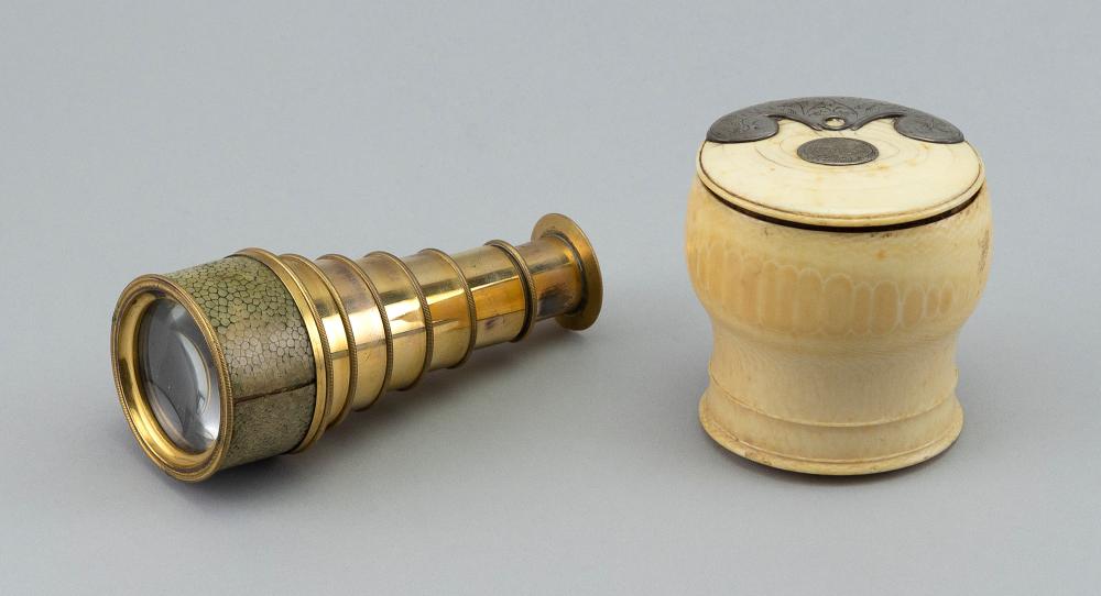 SHAGREEN TELESCOPE AND BONE SNUFF 2f1ce3