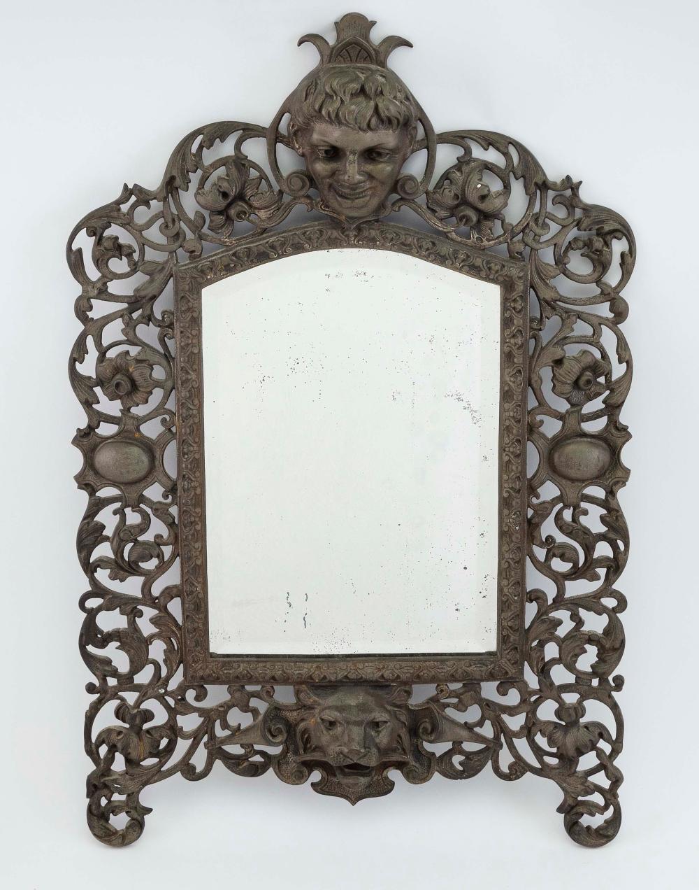 BRONZE MIRROR EARLY 20TH CENTURY 2f1d51