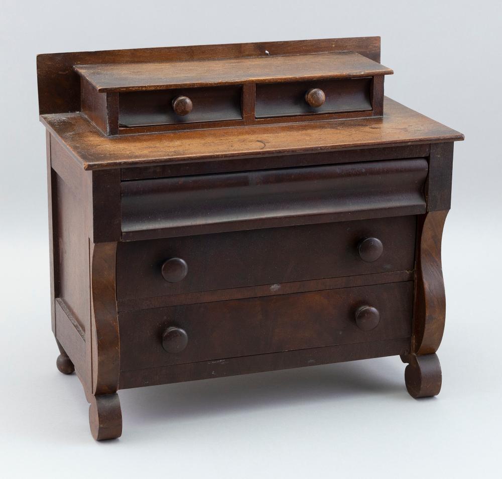 EMPIRE MINIATURE CHEST OF DRAWERS