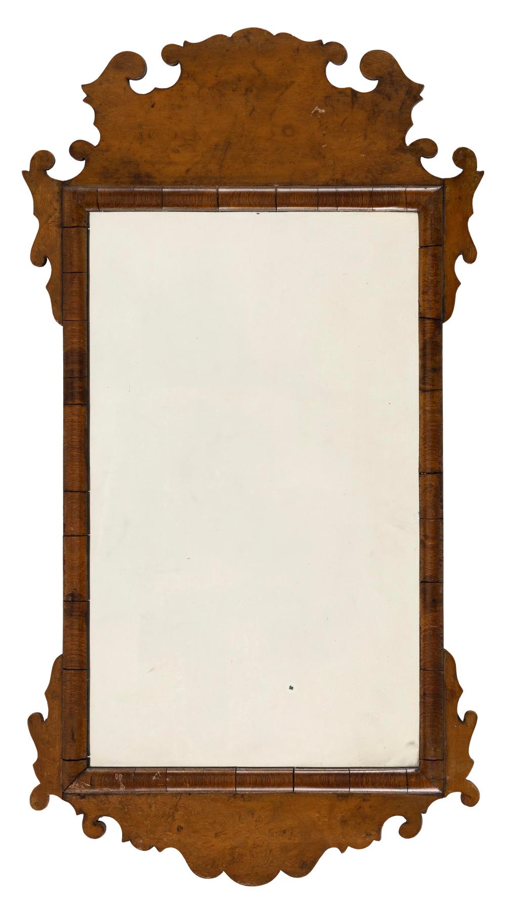 TRANSITIONAL CHIPPENDALE MIRROR 2f1e01