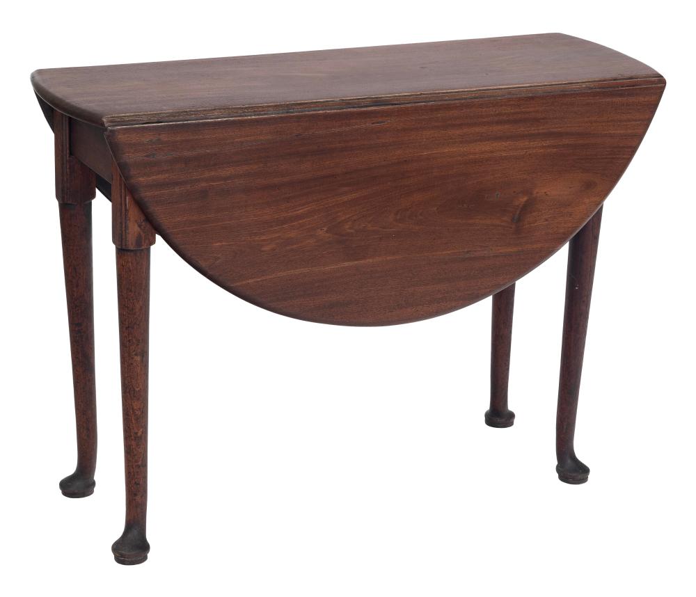 GEORGIAN DROP LEAF TABLE MID 18TH 2f1e18