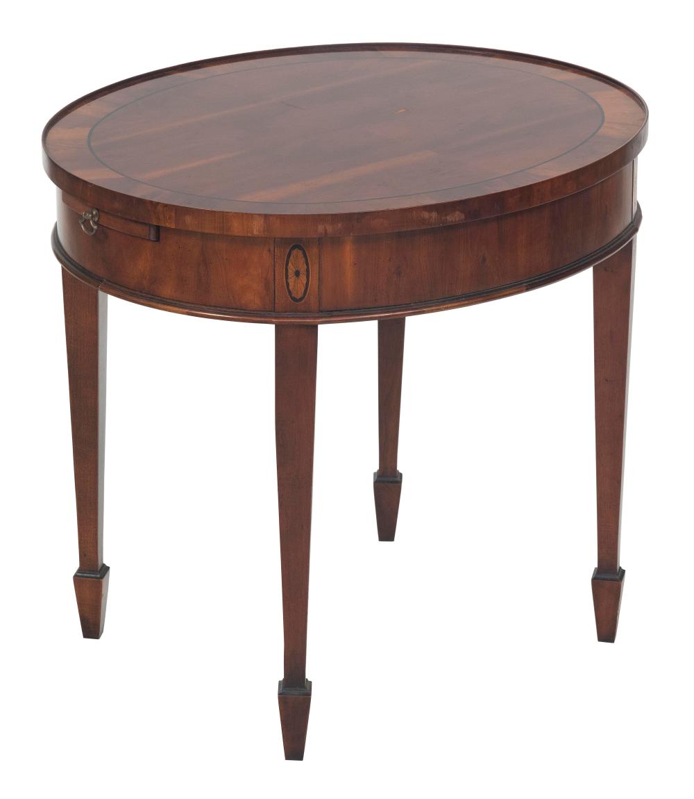 HEPPLEWHITE-STYLE OVAL TABLE 20TH